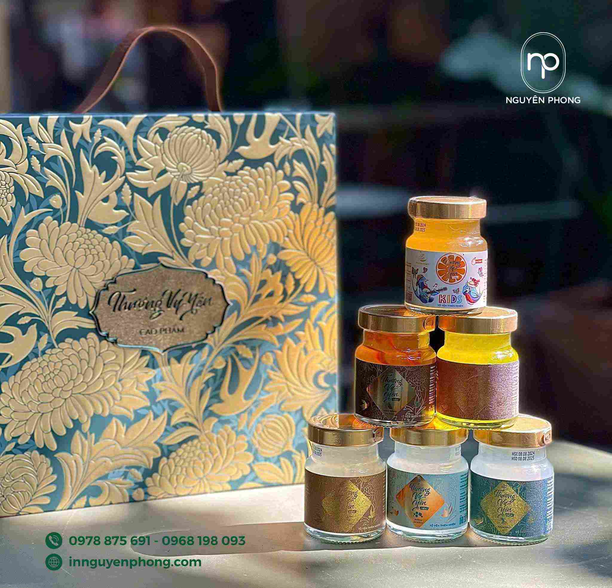 Hộp đựng yến có quai xách